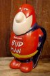 画像1: ct-260801-68 Budweiser / BUD MAN 1980's Ceramic Stein Beer Mug (1)