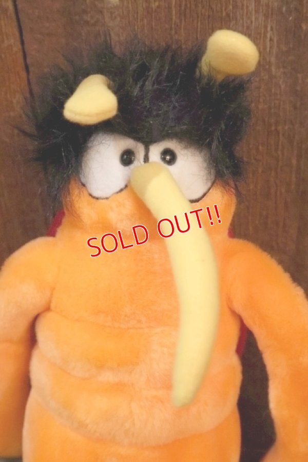 画像2: ct-260801-49 S.C. JOHNSON & SON / Deep Woods Off Bug Orange Mosquito 1980's Plush Doll