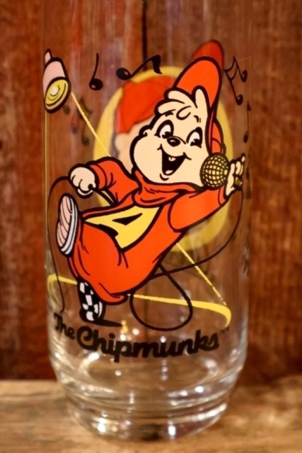 画像3: gs-260801-01 Alvin and the Chipmunks / Alvin 1980's Glass