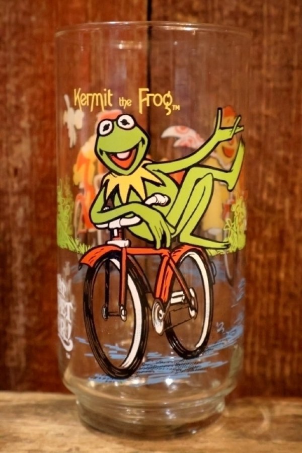 画像1: gs-260801-09 Muppets / McDonald's 1981 The Great Muppet Caper! "Kermit" Glass