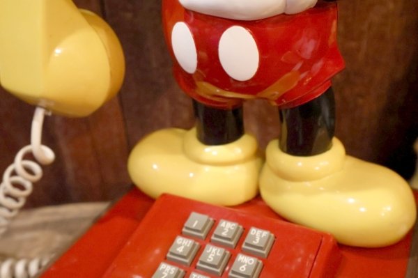 画像6: ct-260801-62 Mickey Mouse / 1970's Telephone