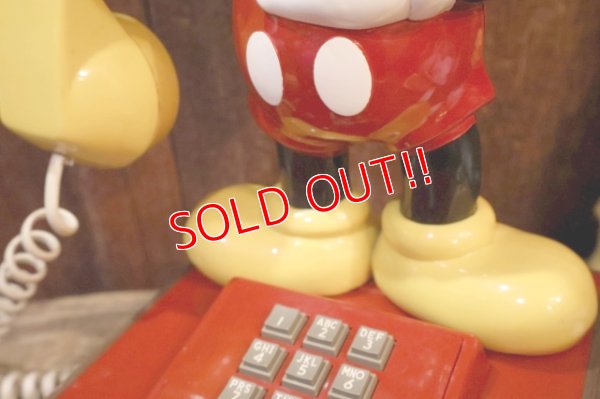 画像6: ct-260801-62 Mickey Mouse / 1970's Telephone
