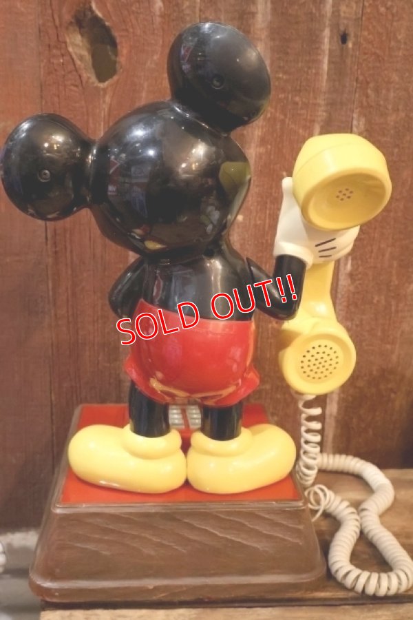 画像13: ct-260801-62 Mickey Mouse / 1970's Telephone