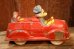 画像4: ct-260801-01 Donald Duck / SUN RUBBER 1940's FIRE DEPT CAR TOY (4)
