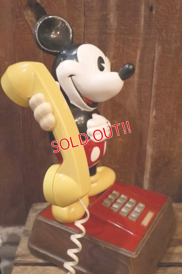 画像4: ct-260801-62 Mickey Mouse / 1970's Telephone