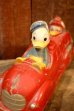 画像2: ct-260801-01 Donald Duck / SUN RUBBER 1940's FIRE DEPT CAR TOY (2)