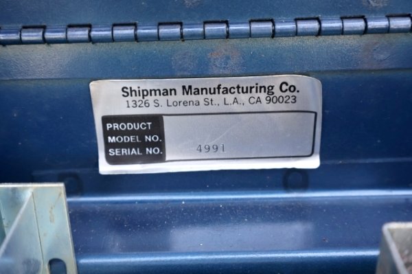 画像12: dp-2260801-01 U.S. STAMPS / 1960's SHIPMAN MFG. CO. VENDING MACHINE