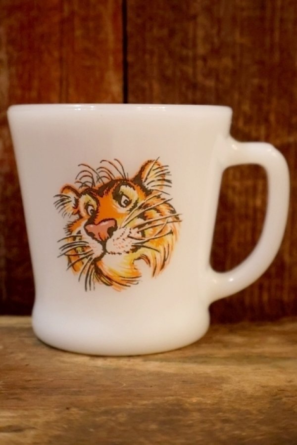 画像1: kt-260801-02 Esso Tiger / Fire-King 1960's D-Handle Mug