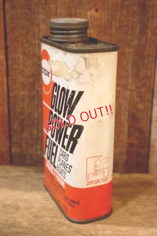 画像4: dp-251008-87 COX MFG. CO. GLOW POWER FUEL 8 FL.OZ. CAN