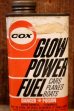 画像2: dp-251008-87 COX MFG. CO. GLOW POWER FUEL 8 FL.OZ. CAN (2)