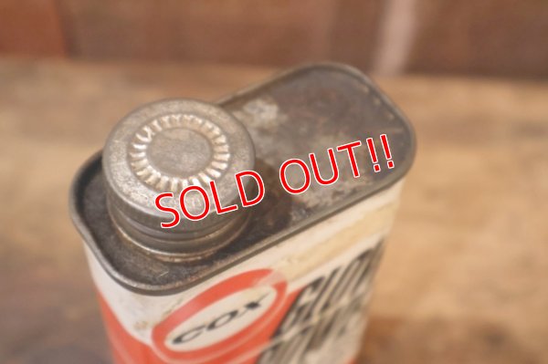 画像7: dp-251008-87 COX MFG. CO. GLOW POWER FUEL 8 FL.OZ. CAN