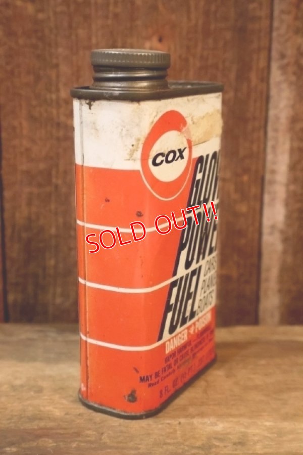 画像5: dp-251008-87 COX MFG. CO. GLOW POWER FUEL 8 FL.OZ. CAN
