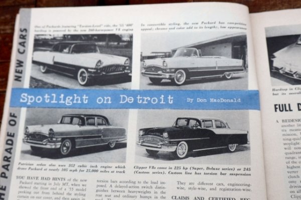 画像2: dp-260801-07 MOTOR TREND MAGAZINE FEBRUARY 1955