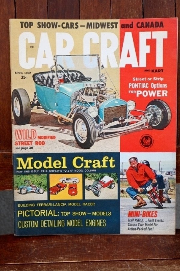 画像1: dp-260801-07 CAR CRAFT MAGAZINE APRIL 1962