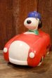 画像2: ct-260801-02 Snoopy / Determined 1970's Coin Bank "Racer Car" (2)