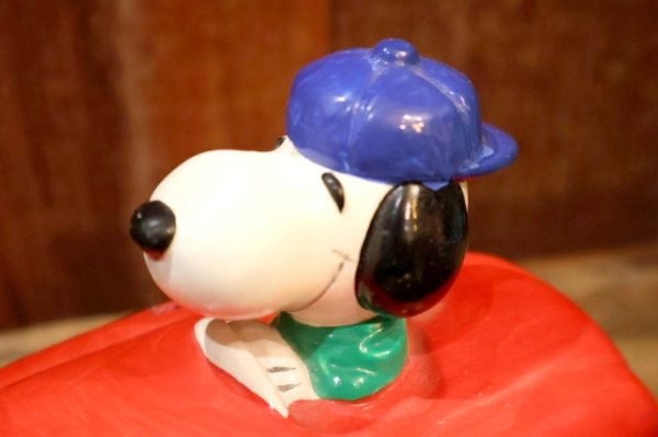 画像5: ct-260801-02 Snoopy / Determined 1970's Coin Bank "Racer Car"