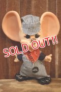 ct-260801-51 HURON PRODUCTS CO. / 1970's Roy Des of Florida Mouse Bank "Engineer"