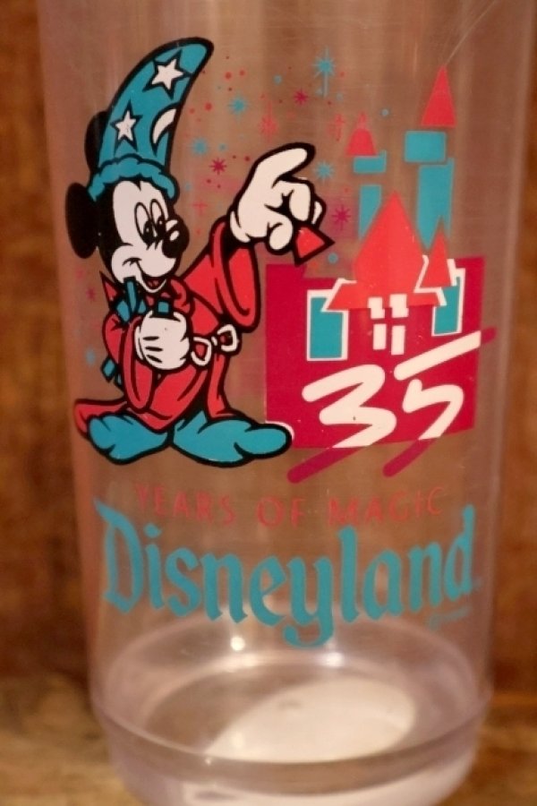 画像2: gt-250618-17 Mickey Mouse / Disneyland 35 YEARS OF MAGIC 1990 Plastic Cup
