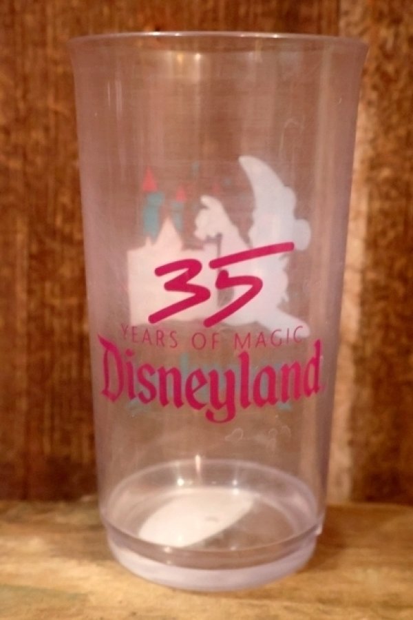 画像3: gt-250618-17 Mickey Mouse / Disneyland 35 YEARS OF MAGIC 1990 Plastic Cup