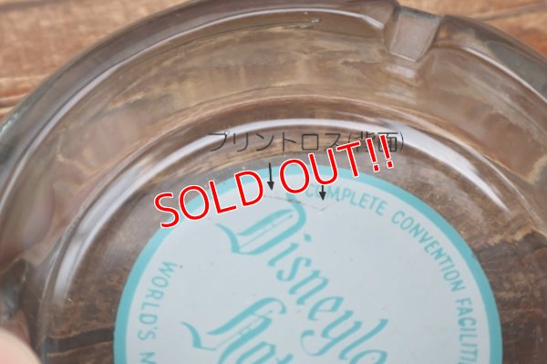 画像6: gt-250618-07 Disneyland Hotel / 1960's-1970's Glass Ashtray