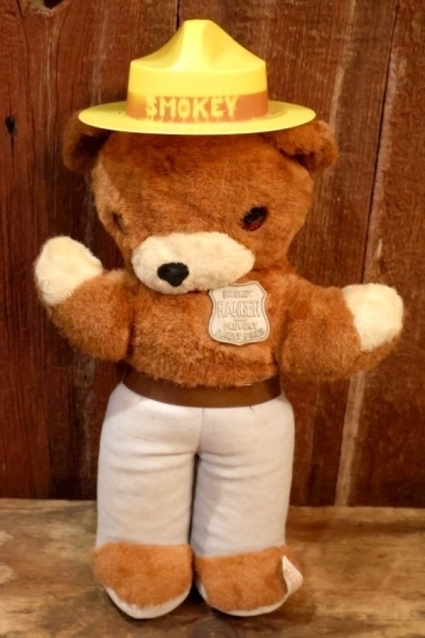 画像1: ct-260601-09 SMOKEY BEAR / IDEAL 1960'S Plush Doll
