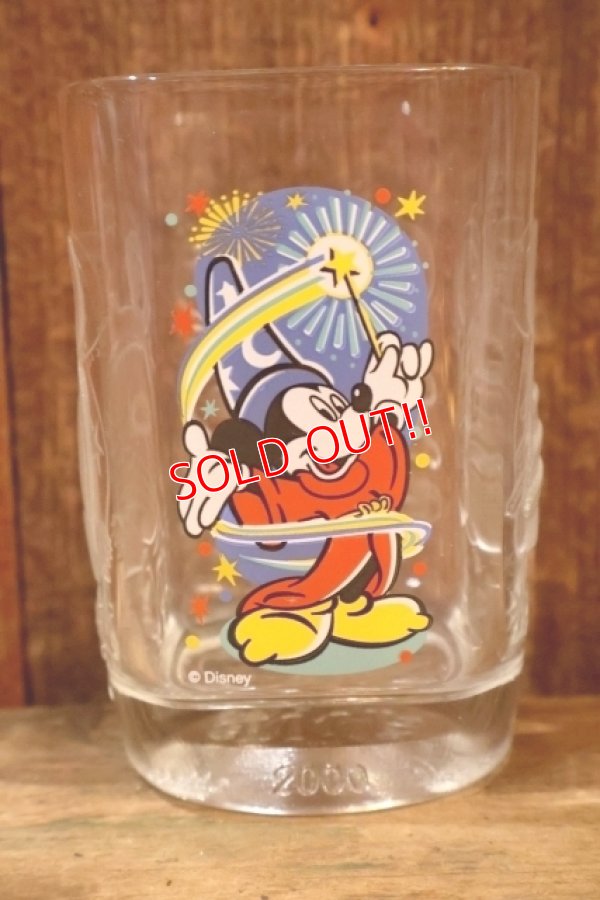 画像1: gt-250618-17 Mickey Mouse / McDonald's 2000's Millennium Celebration Glass