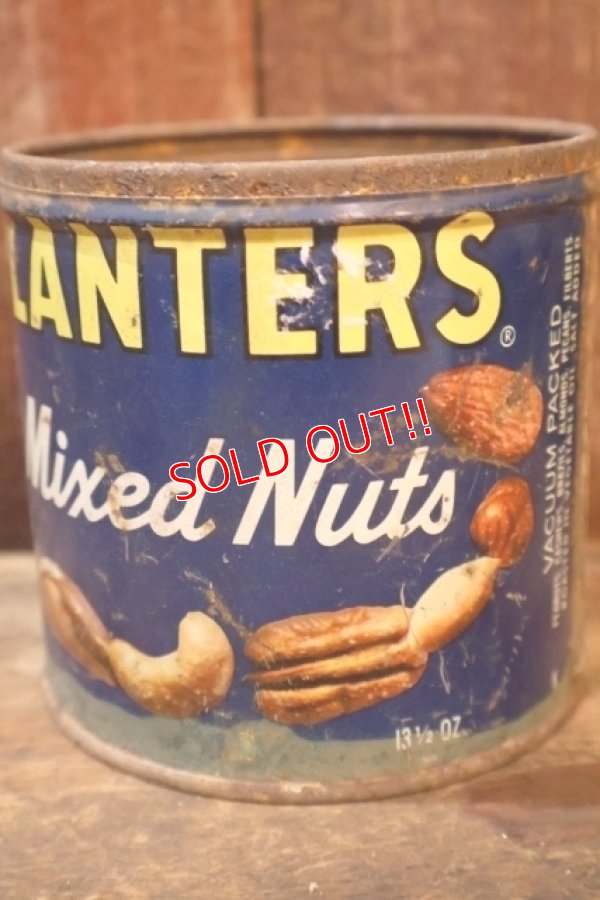 画像4: ct-260801-08 PLANTERS / MR.PEANUT 1970's Mixed Nuts 13 1/2 OZ. CAN