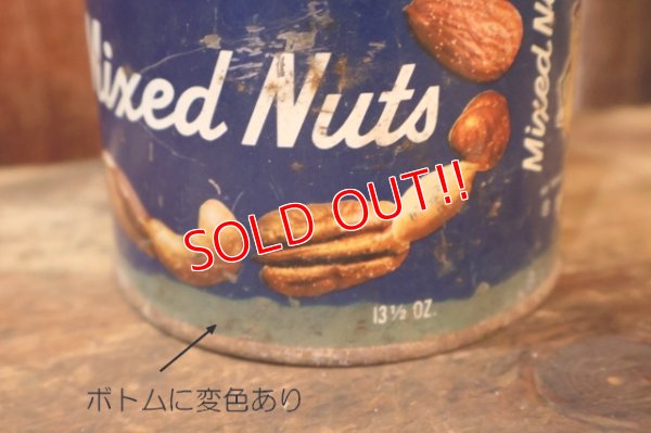 画像6: ct-260801-08 PLANTERS / MR.PEANUT 1970's Mixed Nuts 13 1/2 OZ. CAN