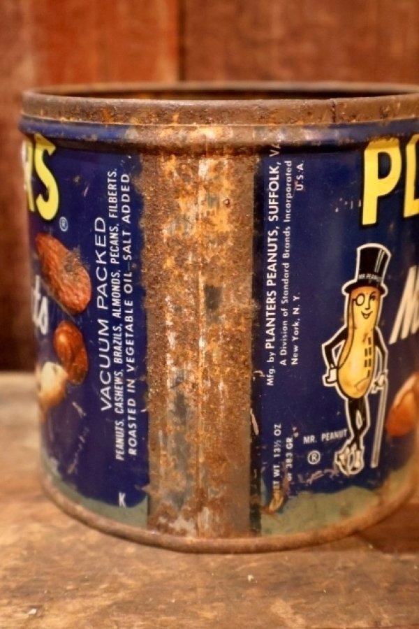 画像5: ct-260801-08 PLANTERS / MR.PEANUT 1970's Mixed Nuts 13 1/2 OZ. CAN