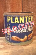 ct-260801-08 PLANTERS / MR.PEANUT 1970's Mixed Nuts 13 1/2 OZ. CAN
