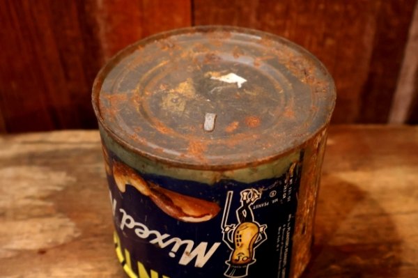 画像9: ct-260801-08 PLANTERS / MR.PEANUT 1970's Mixed Nuts 13 1/2 OZ. CAN