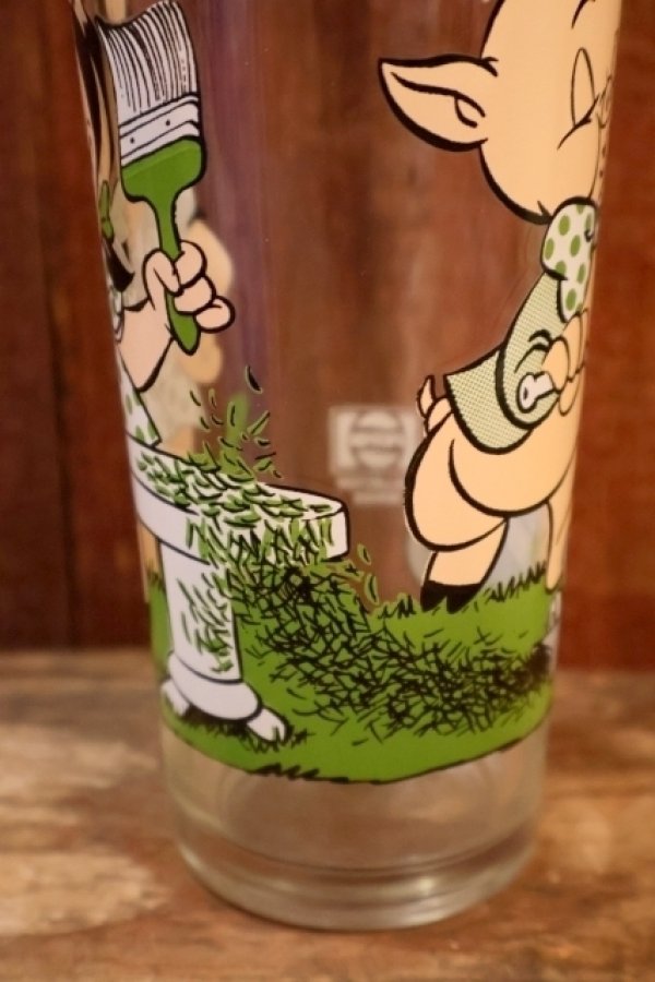 画像5: gs-241106-10 Porky Pig & Petunia Pig / PEPSI 1976 Collector Series Glass