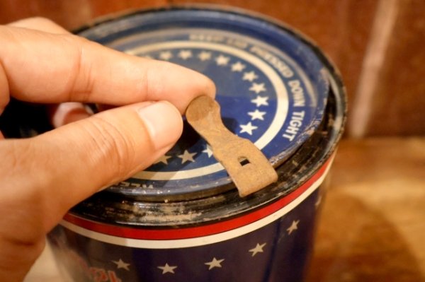 画像7: dp-260801-11 George Washington CUT PLUG TOBACCO 1930's TIN CAN