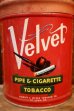 画像2: dp-260801-12 Velvet / 1950's PIPE & CIGARETTE TOBACCO CAN (2)