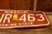 画像5: dp-250205-21 License Plate 1980's MISSOURI "GNR 463" (5)