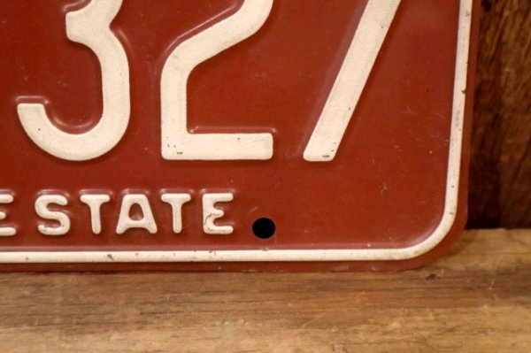 画像4: dp-250205-21 License Plate 1980's MISSOURI "TZW 327"