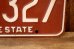 画像4: dp-250205-21 License Plate 1980's MISSOURI "TZW 327" (4)