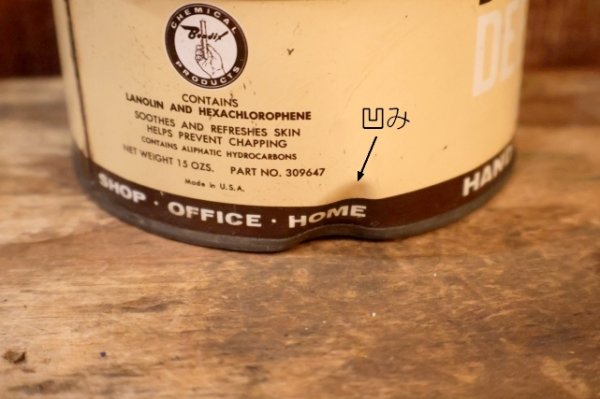 画像5: dp250205-78 BENDIX AUTOMOTIVE SERVICE 〜1950's DEEP clene HAND CLEANER CAN