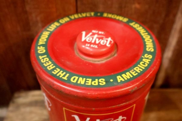 画像6: dp-260801-13 Velvet / 1950's PIPE & CIGARETTE TOBACCO CAN