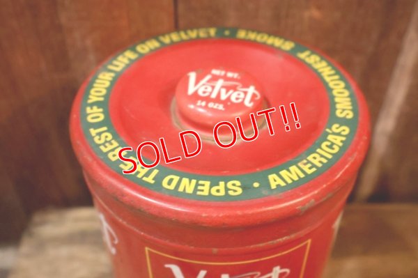 画像6: dp-260801-13 Velvet / 1950's PIPE & CIGARETTE TOBACCO CAN