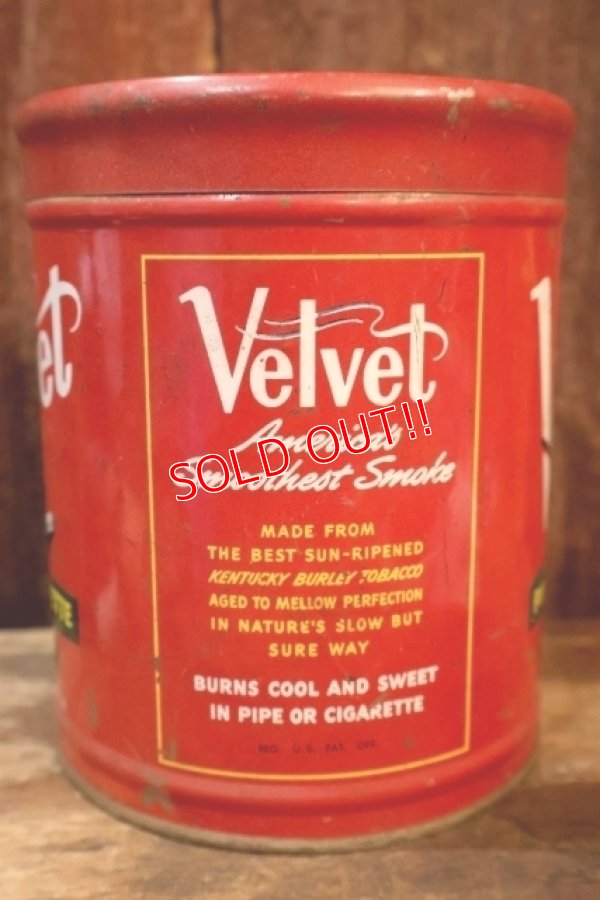 画像5: dp-260801-13 Velvet / 1950's PIPE & CIGARETTE TOBACCO CAN