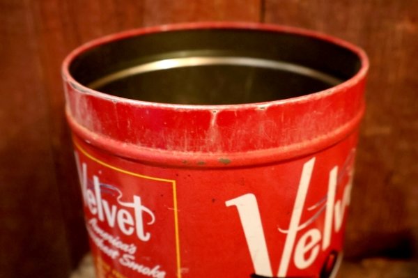 画像8: dp-260801-12 Velvet / 1950's PIPE & CIGARETTE TOBACCO CAN