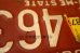 画像7: dp-250205-21 License Plate 1980's MISSOURI "GNR 463" (7)