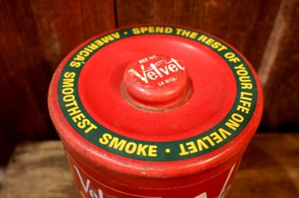 画像6: dp-260801-12 Velvet / 1950's PIPE & CIGARETTE TOBACCO CAN