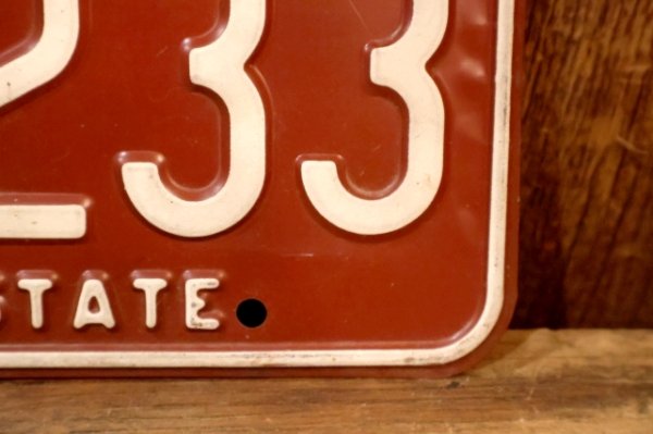 画像4: dp-250205-21 License Plate 1980's MISSOURI "P7Y 233"