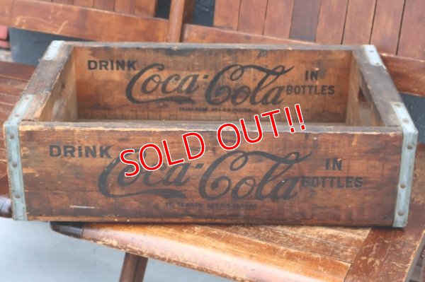 画像1: dp-260801-16 Coca-Cola / 1960's Wood Crate Box