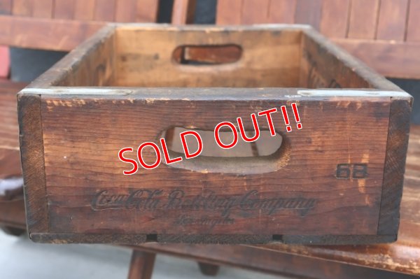 画像7: dp-260801-16 Coca-Cola / 1960's Wood Crate Box
