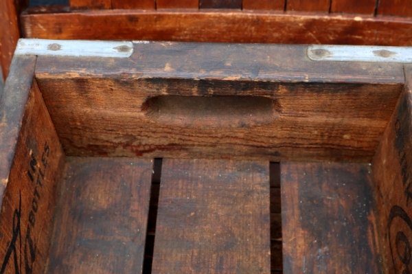 画像10: dp-260801-16 Coca-Cola / 1960's Wood Crate Box