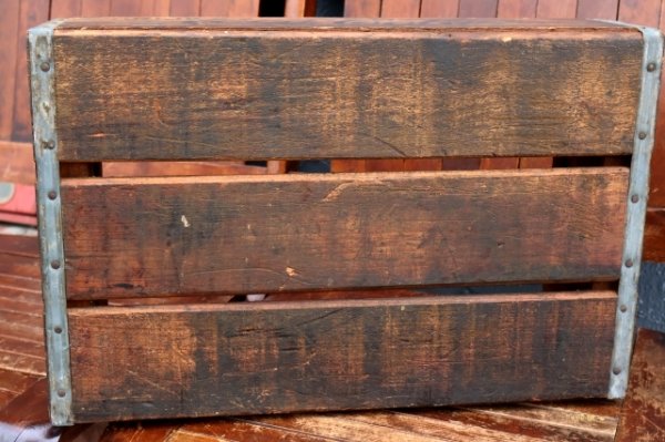画像14: dp-260801-16 Coca-Cola / 1960's Wood Crate Box