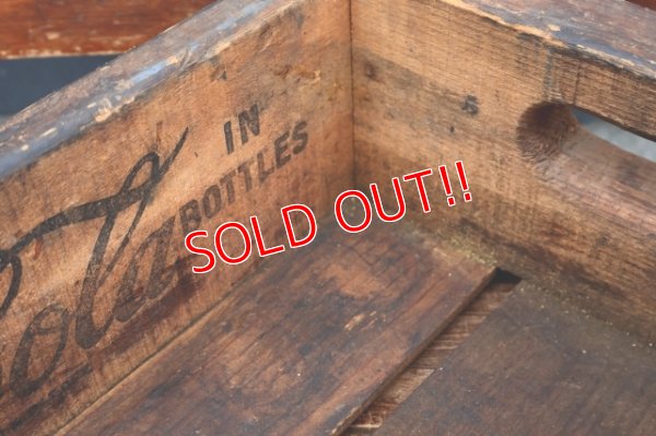 画像11: dp-260801-16 Coca-Cola / 1960's Wood Crate Box